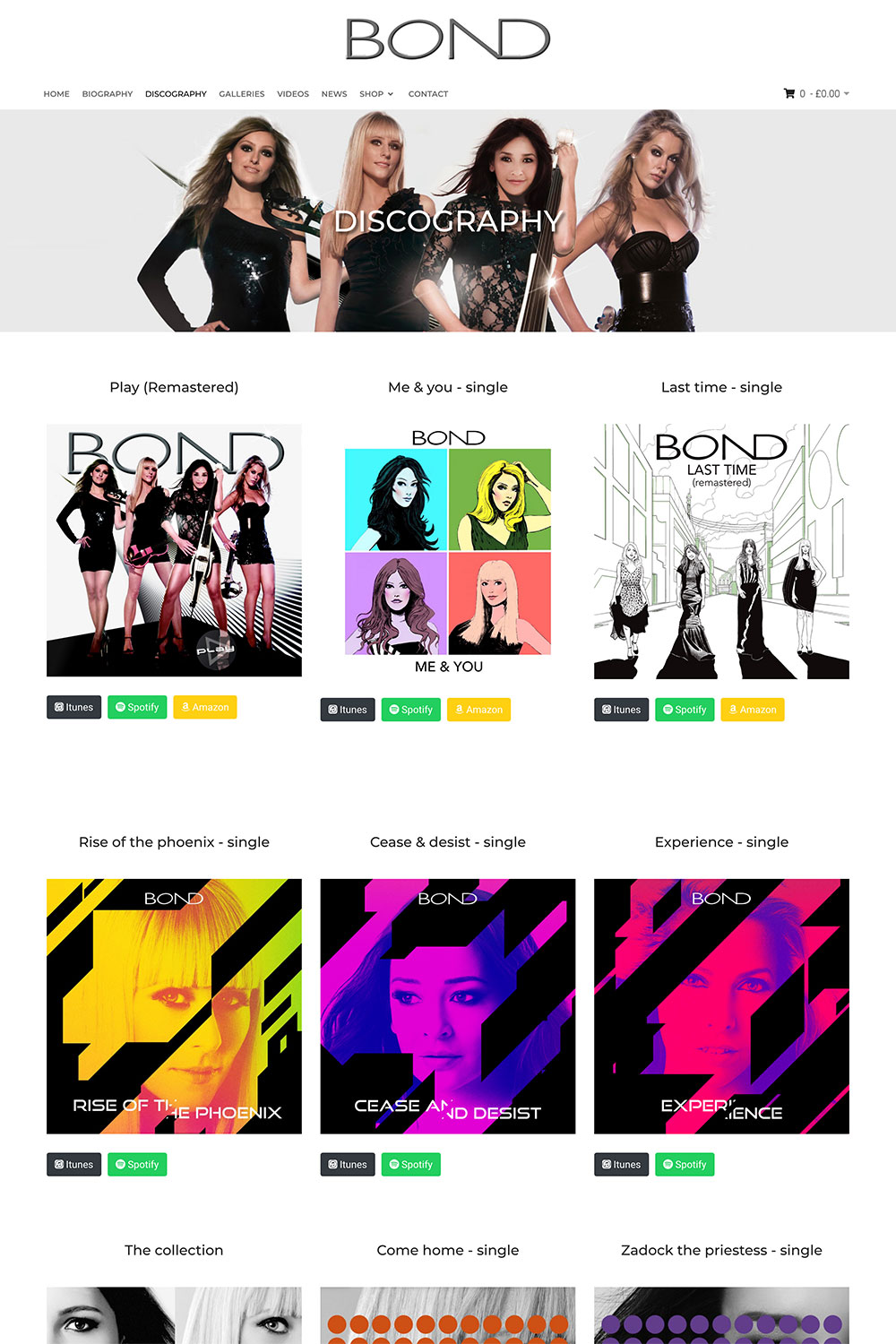 Bond quartet