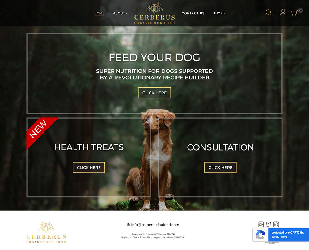 Cerberus dog food