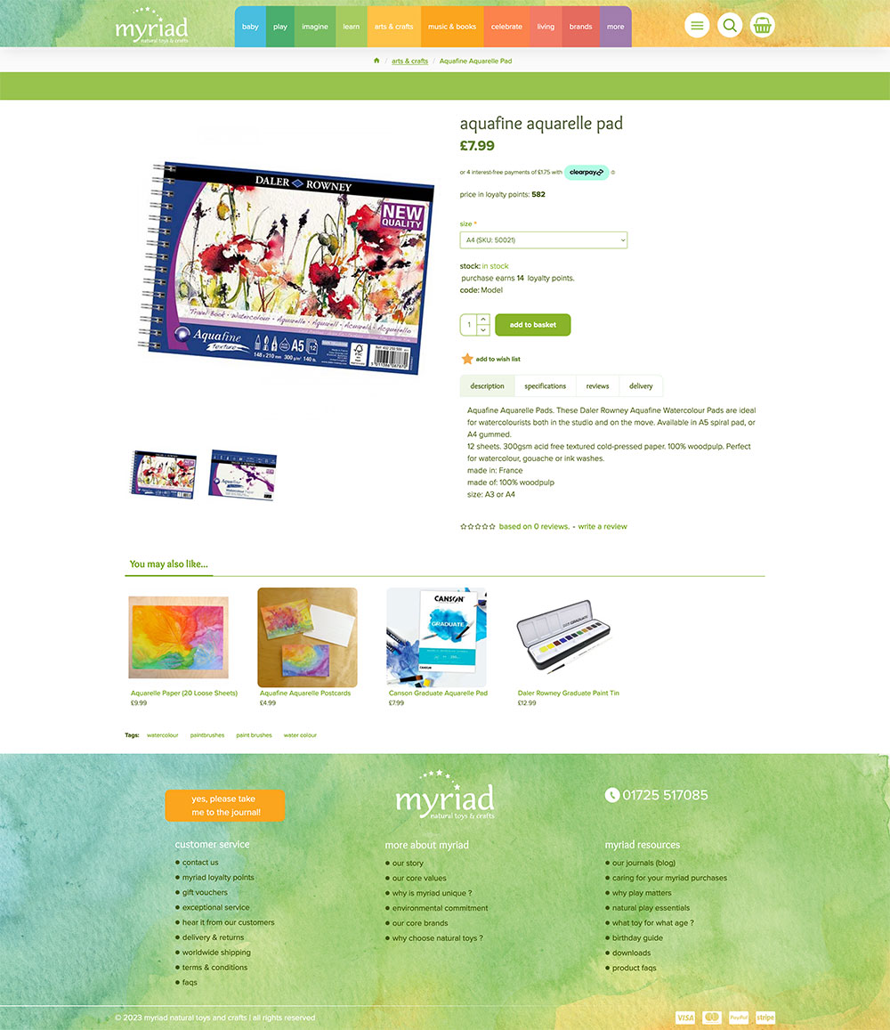myriad toys and games